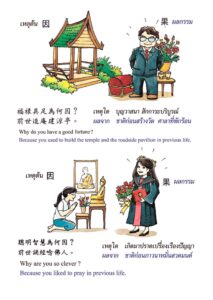 ว2744 การ์ตูน เหตุต้น-ผลกรรม (เล่มใหญ่) - Image 9