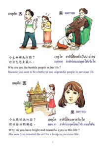 ว2744 การ์ตูน เหตุต้น-ผลกรรม (เล่มใหญ่) - Image 12