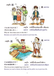 ว2744 การ์ตูน เหตุต้น-ผลกรรม (เล่มใหญ่) - Image 19
