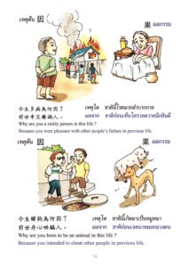 ว2744 การ์ตูน เหตุต้น-ผลกรรม (เล่มใหญ่) - Image 18